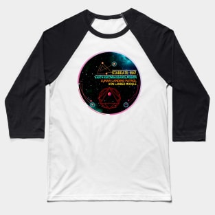 Lost Lunar Patrol - Kon Lander Module Baseball T-Shirt